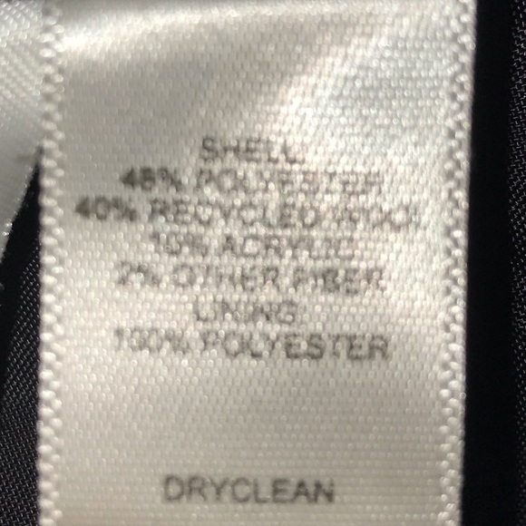 Loft Wool Blend Y2K Button Front Tweed Dark Academia Mini Skirt Woman’s Size 14 - Picture 5 of 7